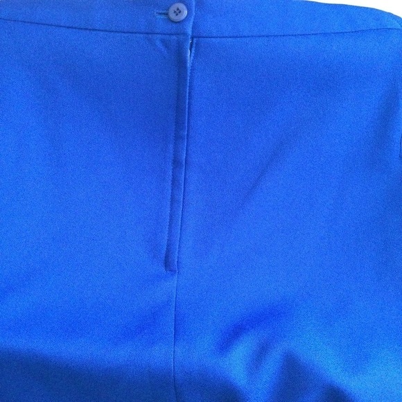 Ben Marc Three Piece Skirt Suit Blue Plus Size - Picture 7 of 12